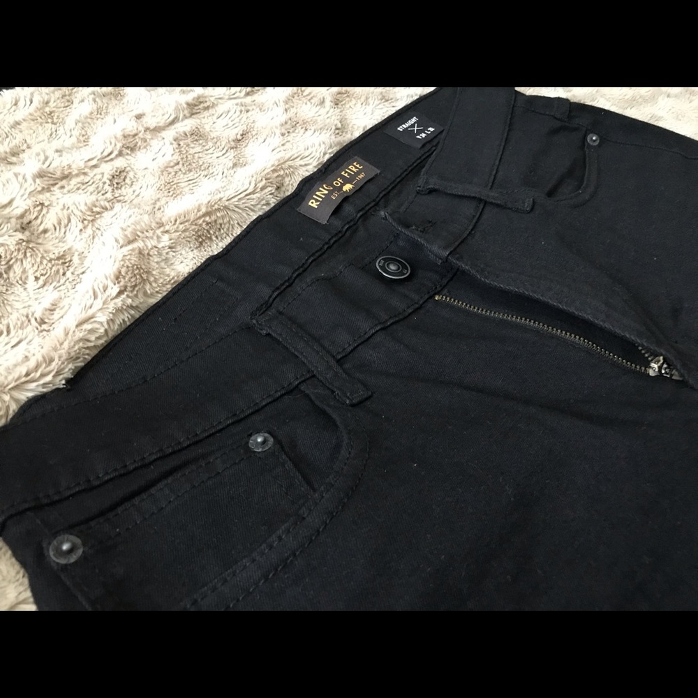 Ring of fire jeans black 34x32
